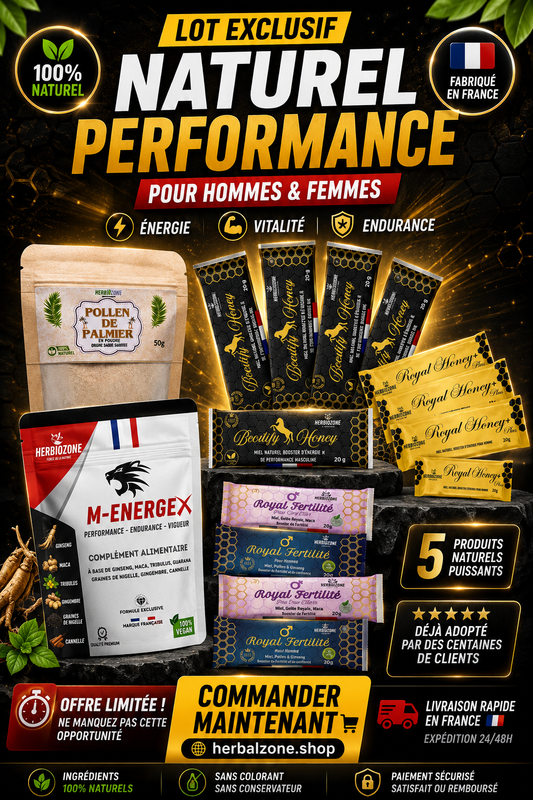 LOT EXCLUSIF NATUREL PERFORMANCE HOMME ET FEMME ÉTÉ 2026 HERBIOZONE