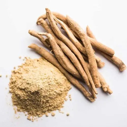 Ashwagandha en poudre 100 g en sachet refermable, 100 % racine, sans additifs ni gluten